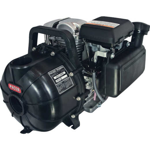 Pacer Pumps 6.4 HP Self-Priming Gas Engine Transfer Pump